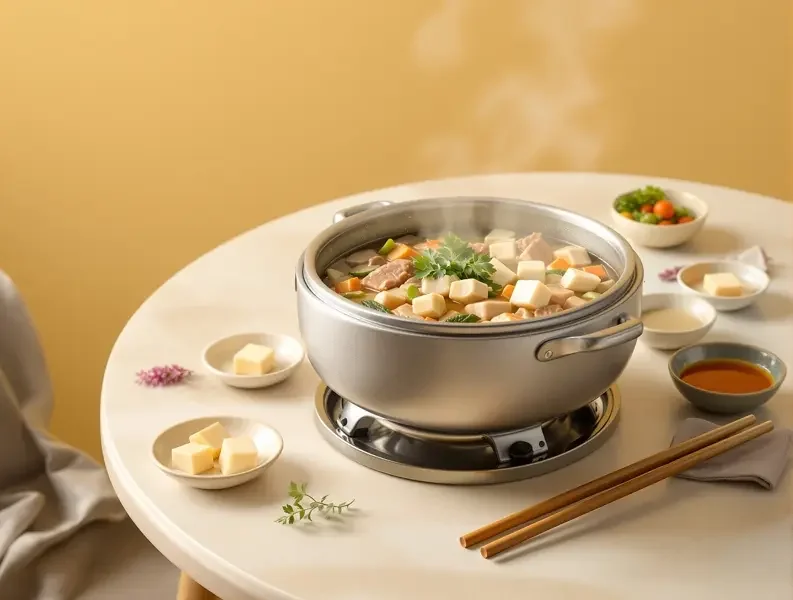 冬日火锅，和好友围炉的温暖 - 秘密影院美食手账栏目封面图